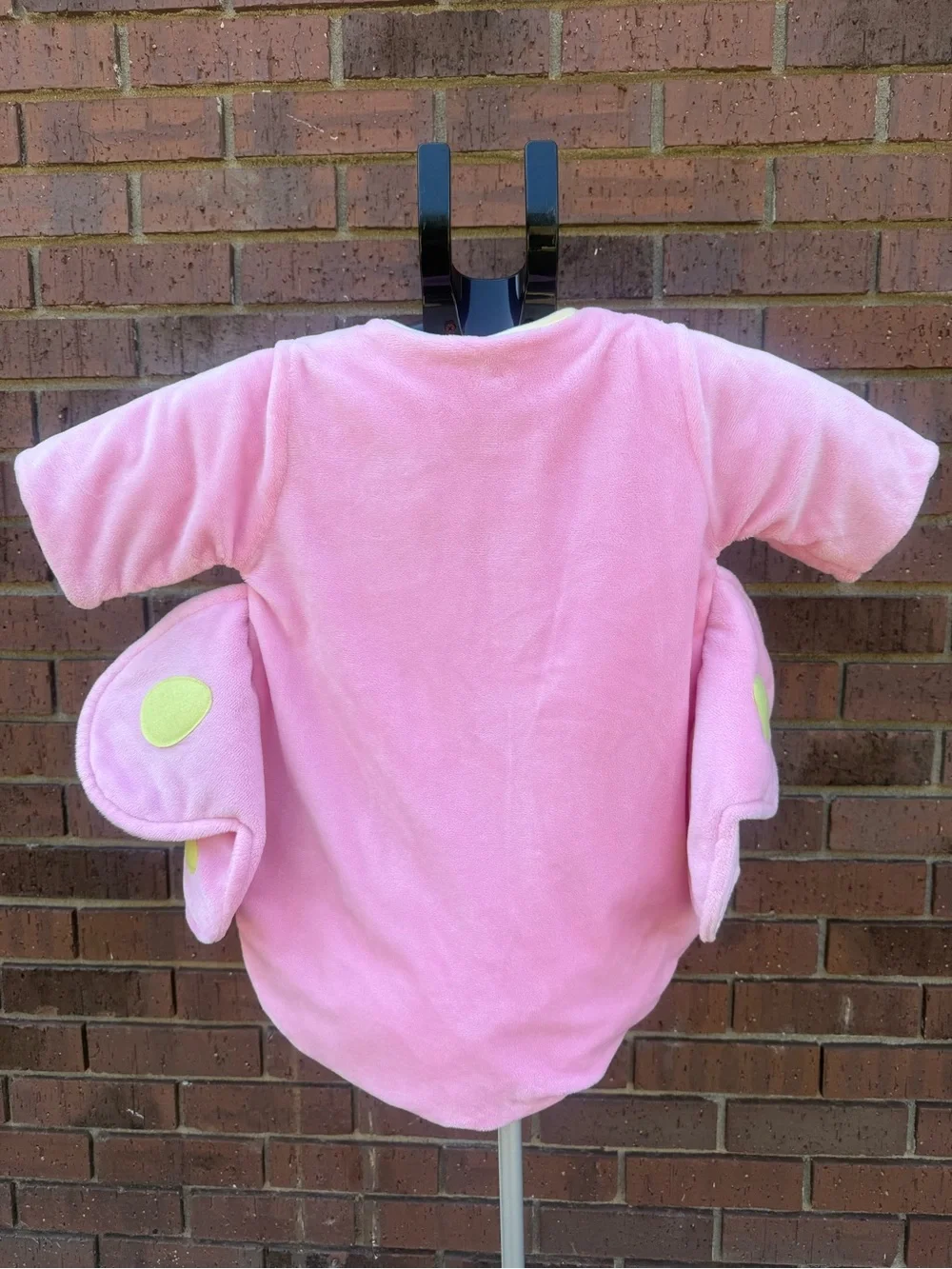 Just Pretend Pink Butterfly Plush Costume One Piece 0-6M